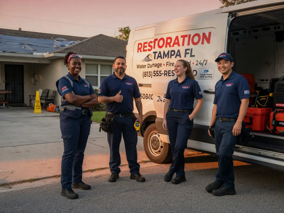 Water Damage Restoration company in New Blaine, AR